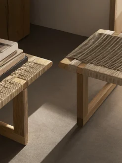 Carl Hansen & Søn Bando con asiento tejido a mano BH0489