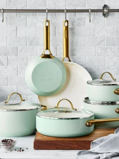 GreenPan Batería de cocina antiadherente Padova, 10 pzas.^ Ollas|Ollas