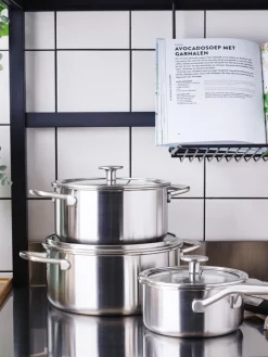 KitchenAid Batería de cocina de 3 capas , 7 pzas.^ Ollas|Ollas
