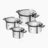 ZWILLING Batería de cocina de acero inoxidable Simplify, 4 pzas.^ Ollas|Ollas