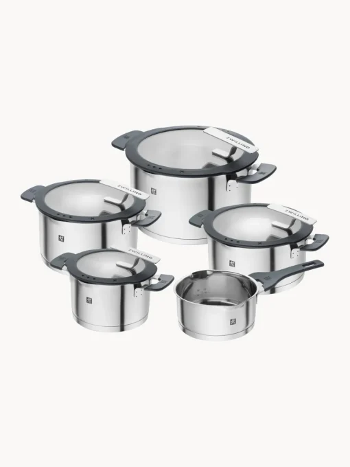 ZWILLING Batería de cocina de acero inoxidable Simplify, 5 pzas.