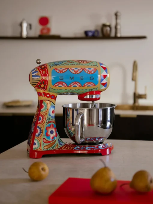 Smeg Batidora de pie Dolce & Gabbana - Sicily Is My Love
