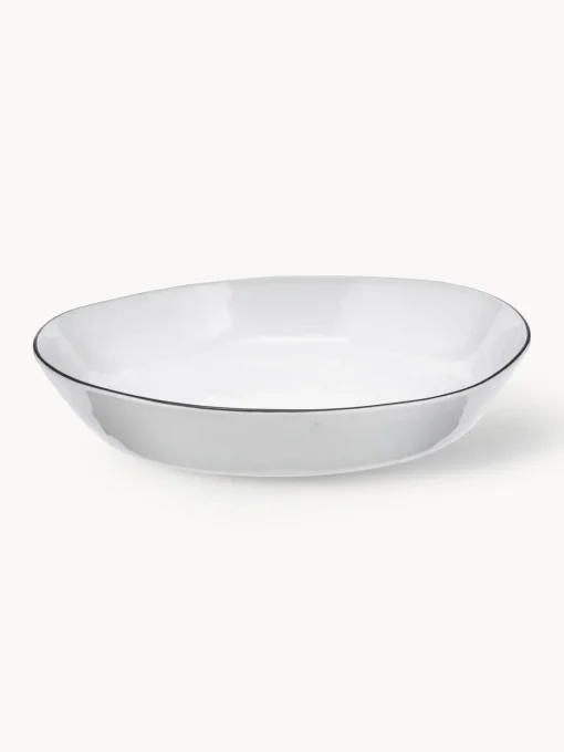 Broste Copenhagen Bol artesanal de porcelana Salt