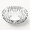 GEORG JENSEN Bol de acero inoxidable Alfredo^ Cestas Para Pan|Almacenaje De Cocina