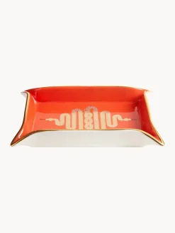 Jonathan Adler Bol de porcelana con oro