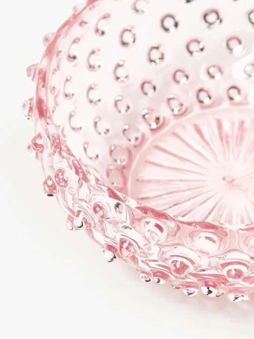 ANNA VON LIPA Bol de vidrio soplado Hobnail^ Boles Y Tazones|Vajillas Completas