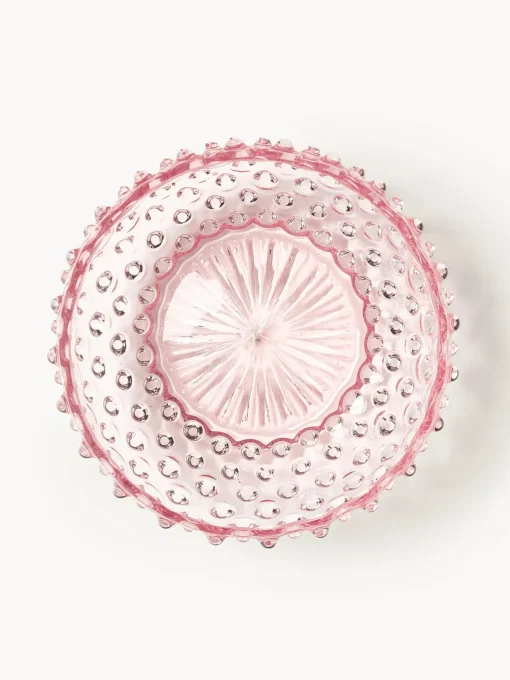 ANNA VON LIPA Bol de vidrio soplado Hobnail^ Boles Y Tazones|Vajillas Completas