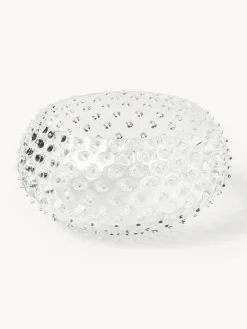 ANNA VON LIPA Bol de vidrio soplado Hobnail