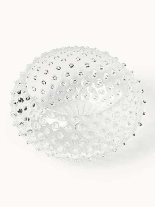 ANNA VON LIPA Bol de vidrio soplado Hobnail