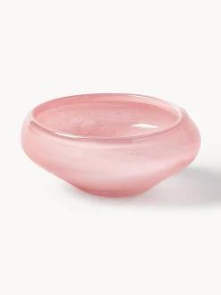 Westwing Collection Bol decorativo artesanal de vidrio Ashley