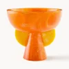 Jonathan Adler Bol decorativo artesanal en look mármol Como^ Jarrones|Cuencos Decorativos