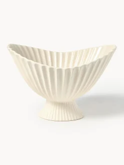 Ferm Living Bol decorativo de gres Fountain, 28 cm
