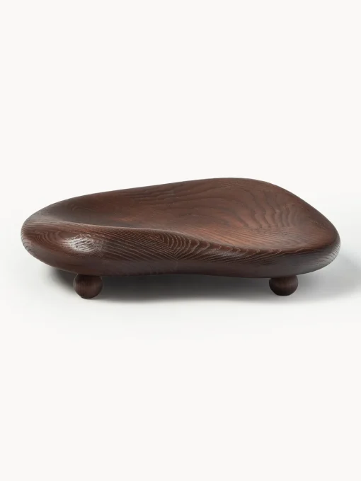 Ferm Living Bol decorativo de madera de fresno Cairn