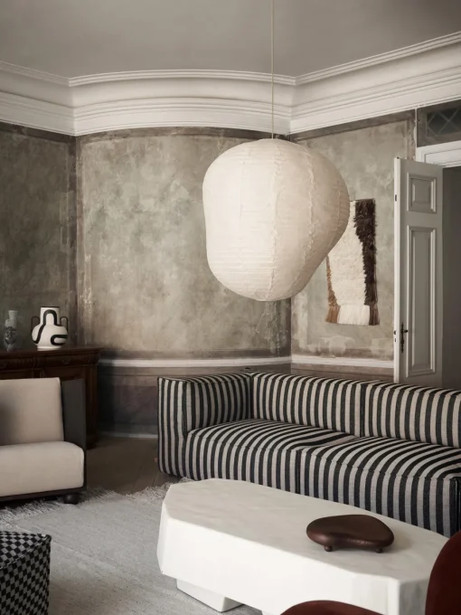 Ferm Living Bol decorativo de madera de fresno Cairn