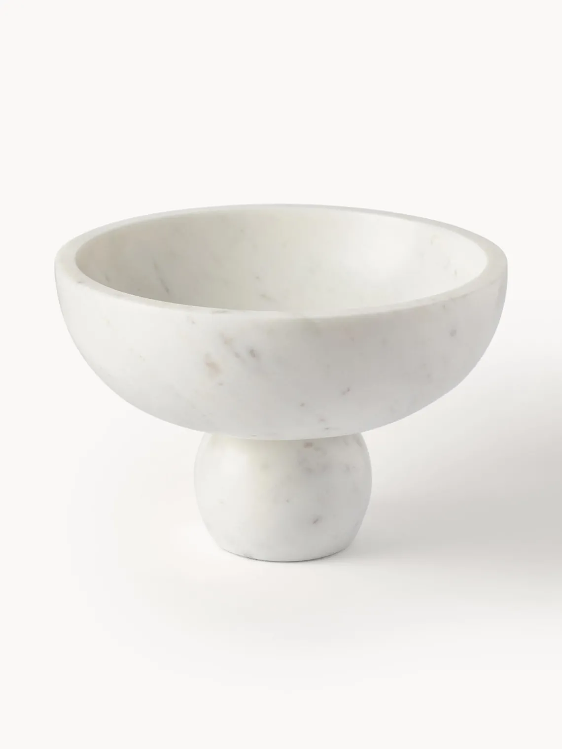 Westwing Collection Bol decorativo de mármol Levi^ Jarrones|Cuencos Decorativos