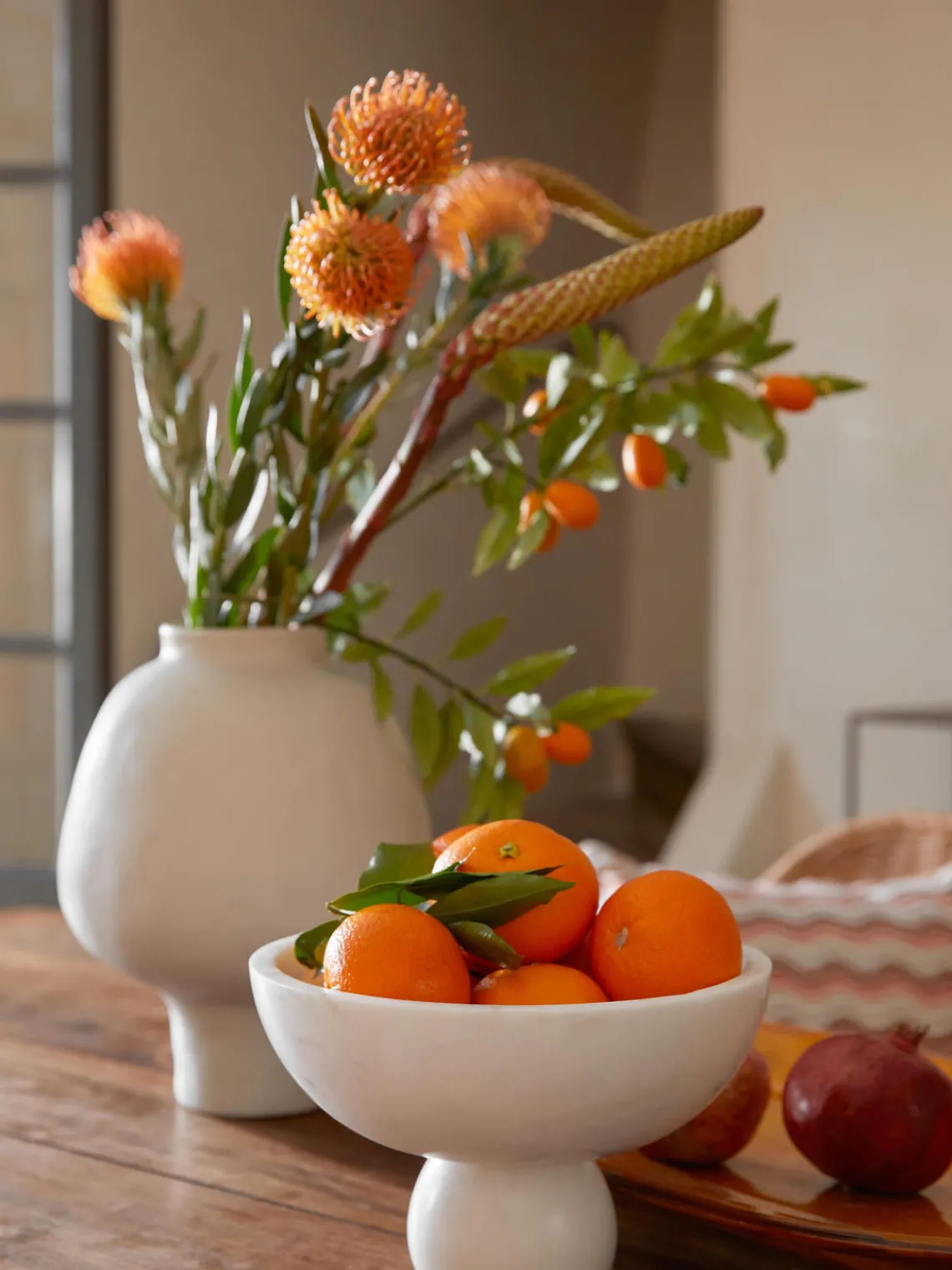 Westwing Collection Bol decorativo de mármol Levi^ Jarrones|Cuencos Decorativos