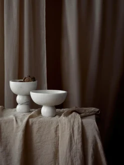 Westwing Collection Bol decorativo de mármol Levi^ Jarrones|Cuencos Decorativos