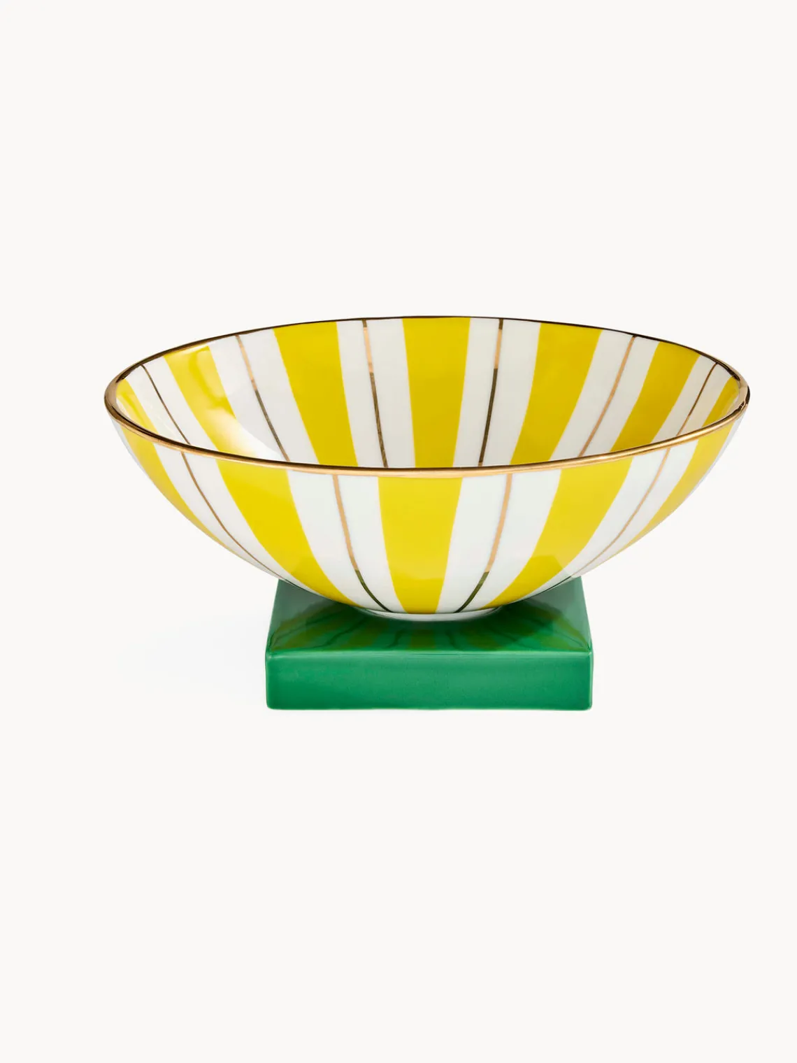Jonathan Adler Bol decorativo de porcelana Portofino
