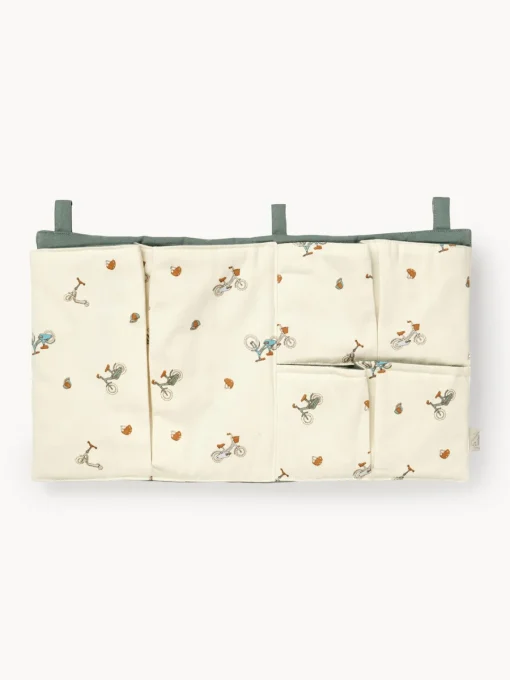 Cam Cam Copenhagen Bolsa organizadora de algodón ecológico Bicycles^Niños Accesorios Para Cambiadores|Decoración Infantil