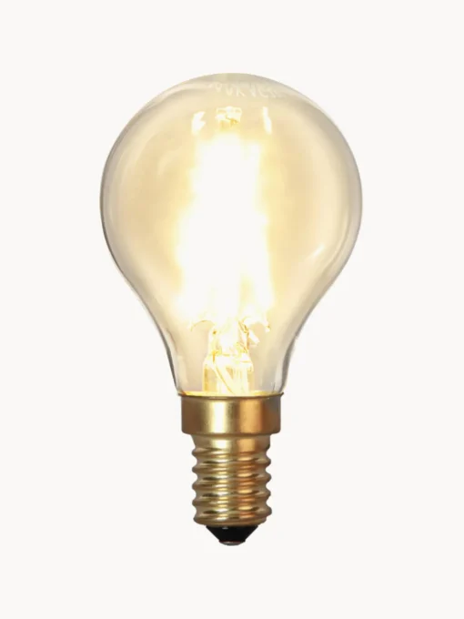 Bombilla E14, blanco cálido, 1 ud.