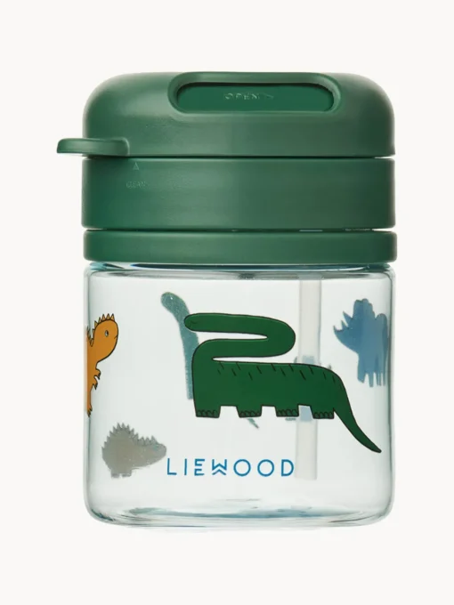 Liewood Botella con pajita Pavia^Niños Biberones Y Fiambreras|Decoración Infantil