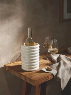 Westwing Collection Botellero individual de mármol Zuri