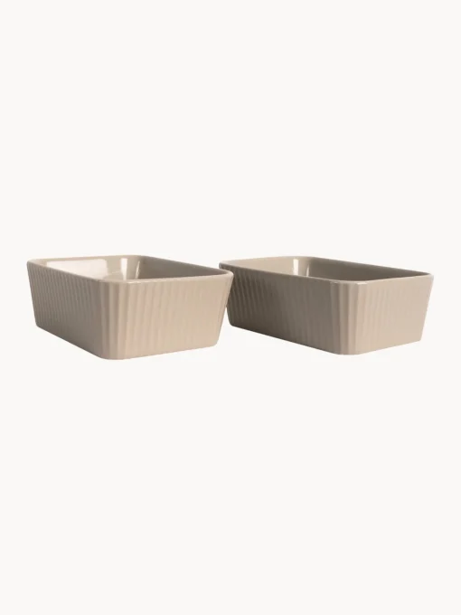 Sagaform Cacerolas con relieves Flora, 2 uds.