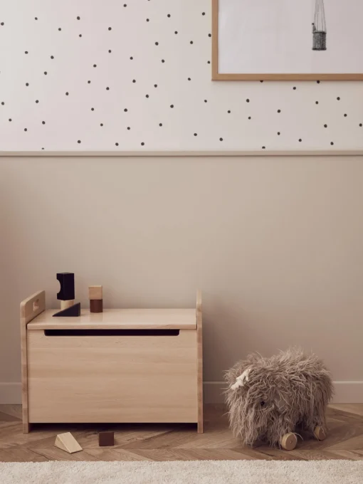 Kid's Concept Caja de madera de haya Saga^Niños Decoración Infantil|Cestas Y Cajas