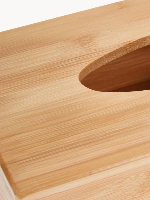 Caja de pañuelos Bamboo^ Accesorios De Baño|Jarrones