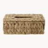 House Doctor Caja de pañuelos de fibras naturales Cleana