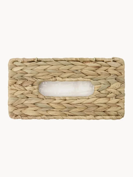 House Doctor Caja de pañuelos de fibras naturales Cleana