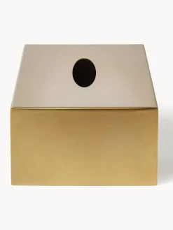 Westwing Collection Caja de pañuelos de metal Halston^ Accesorios De Baño|Jarrones