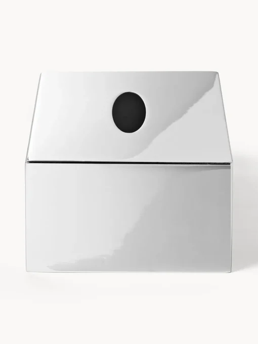 Westwing Collection Caja de pañuelos de metal Halston^ Accesorios De Baño|Jarrones