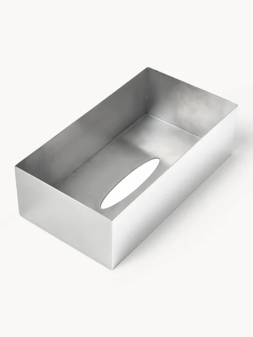 Westwing Collection Caja de pañuelos de metal Halston^ Accesorios De Baño|Jarrones
