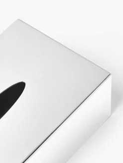 Westwing Collection Caja de pañuelos de metal Halston^ Accesorios De Baño|Jarrones