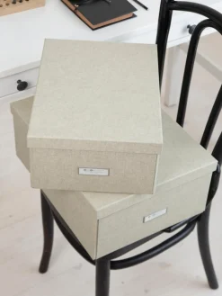 Bigso Box of Sweden Caja plegable Katia, 29 x 39 cm^ Cajas De Almacenaje|Jarrones