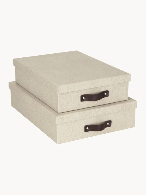 Bigso Box of Sweden Cajas Rasmus, 2 uds.^ Cajas De Almacenaje|Jarrones