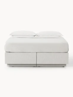Westwing Collection Cama continental con espacio de almacenamiento Enya