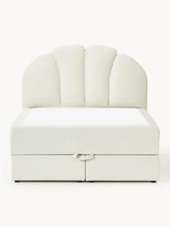 Westwing Collection Cama continental con espacio de almacenamiento Romia