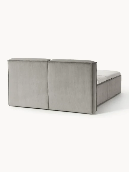 Westwing Collection Cama continental de pana Lennon