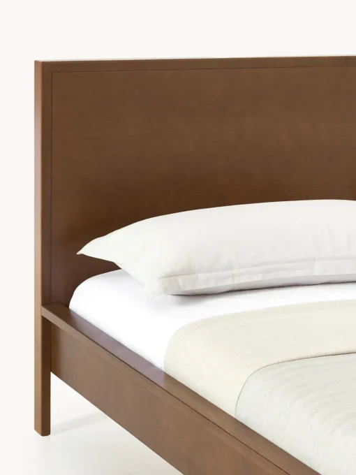 Westwing Collection Cama de madera con cabecero Tammy