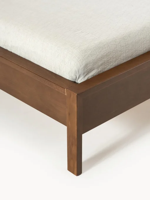 Westwing Collection Cama de madera con cabecero Tammy