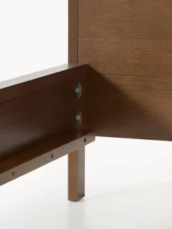 Westwing Collection Cama de madera con cabecero Tammy