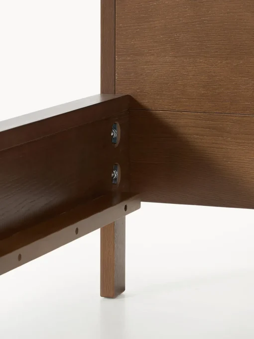 Westwing Collection Cama de madera con cabecero Tammy
