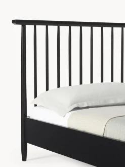 Westwing Collection Cama de madera de pino con cabecero Windsor