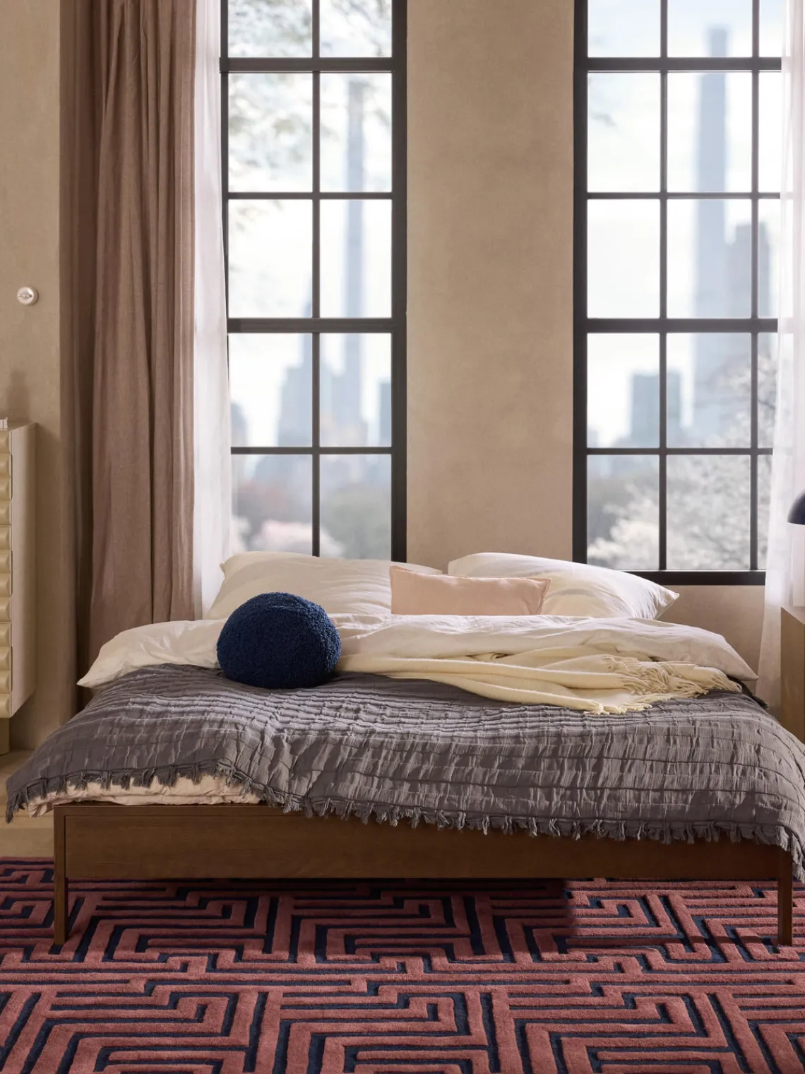 Westwing Collection Cama de madera Tammy^ Estructuras De Cama|Camas