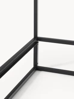 Westwing Collection Cama de metal con dosel Belle