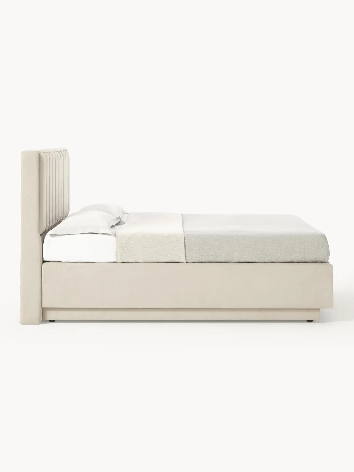 Westwing Collection Cama diván con espacio de almacenamiento Livia