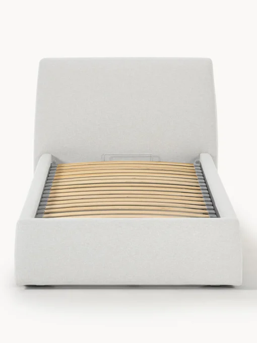 Westwing Collection Cama individual con espacio de almacenamiento Cloud
