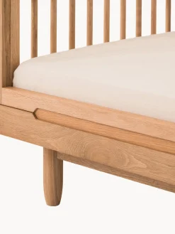 Niños Nobodinoz Cama infantil de madera de roble Pure, 70 x 140 cm